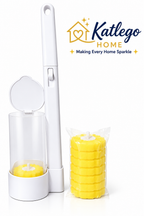 Disposable Toilet Brush with Dissolving Replacement Heads